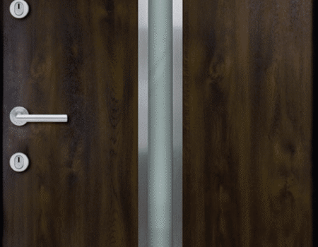 LAUKO DURYS IMPREK2 SU STIKLU RIEŠUTAS