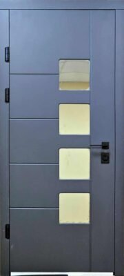 LAUKO DURYS MAGDA T2-128ST 85D SU STIKLU GRAFITAS (1)