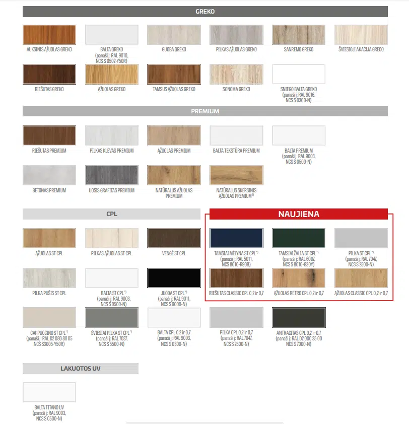 Vidaus durys Forsycja 4 - Image 5
